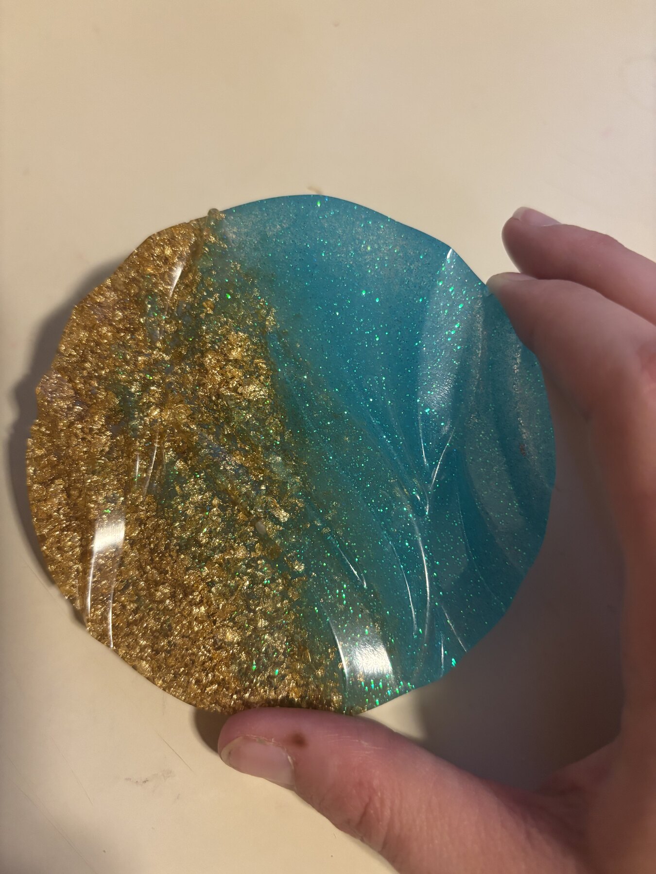 Geode / agate edge mold